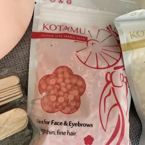 Kotamu At Home Waxing Kit Hard Wax Beads And Wax Warmer Men or Women - Picture 7 of 8